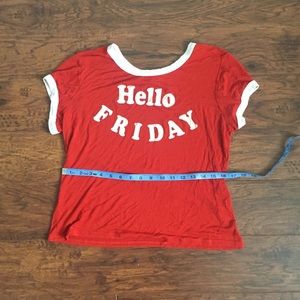 SALE❗️’Hello Friday’ Vintage Style Tee